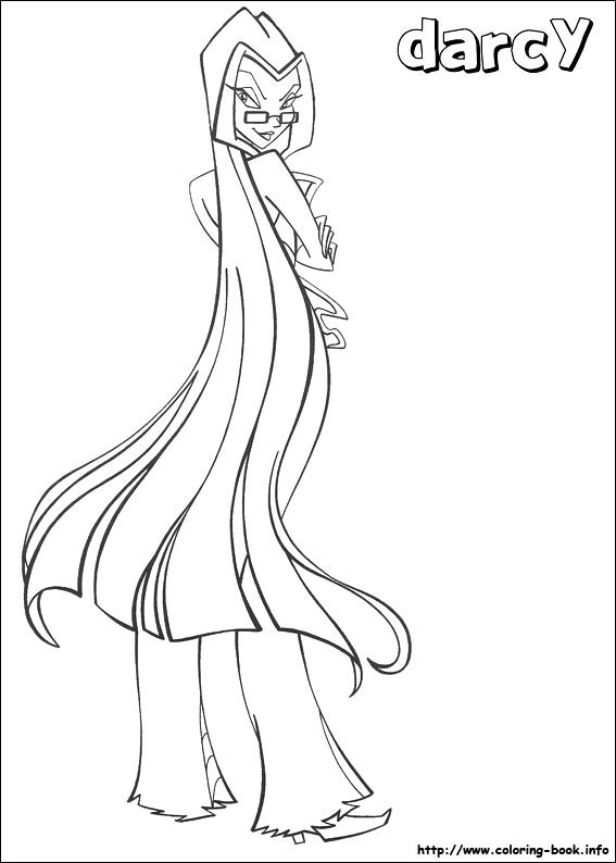 Winx Club coloring picture